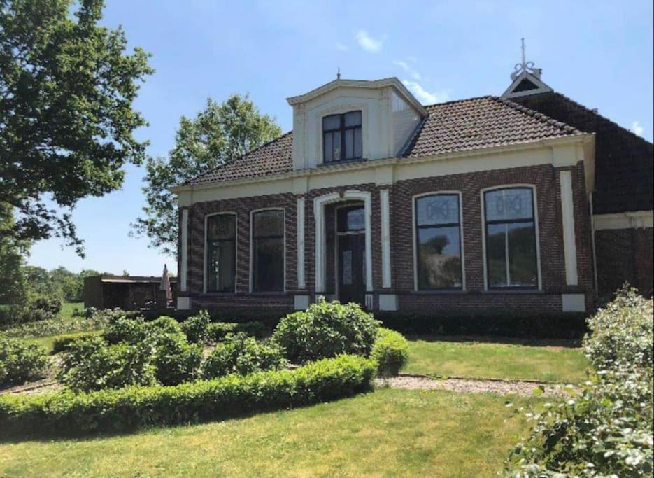 Вилла Statige Boerderijwoning Met Vrij Uitzicht En Tuin Hoogzand Экстерьер фото